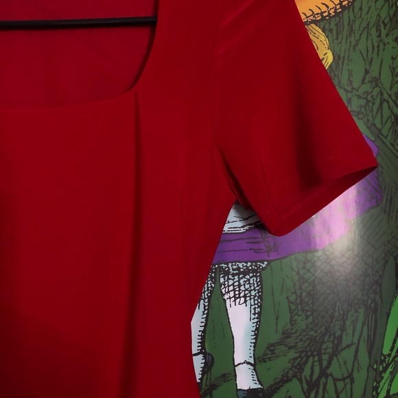 ASTR red Body suit - Picture 4 of 5